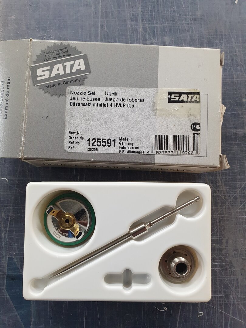 SAT125591 0.5 mm Minijet 4 Nozzle Set