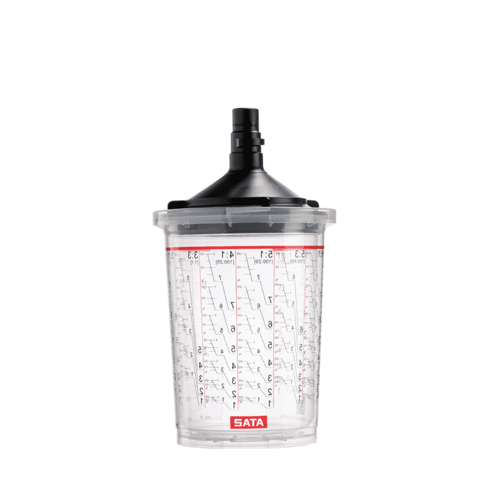 SAT1195826 0.40L LCS Paint Cup - 200M Sieve - Pack of 50
