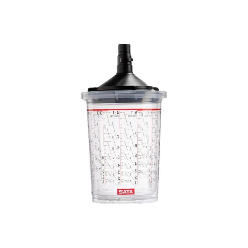 SAT1195818 0.40L LCS Paint Cup - 125M Sieve - Pack of 50