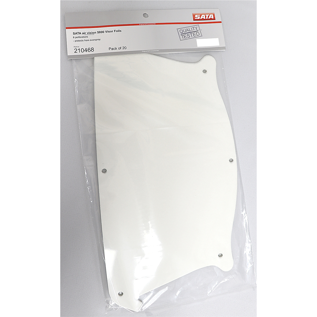 SAT210468 5000 Series Visor Foils for Air Vision - Pack of 20