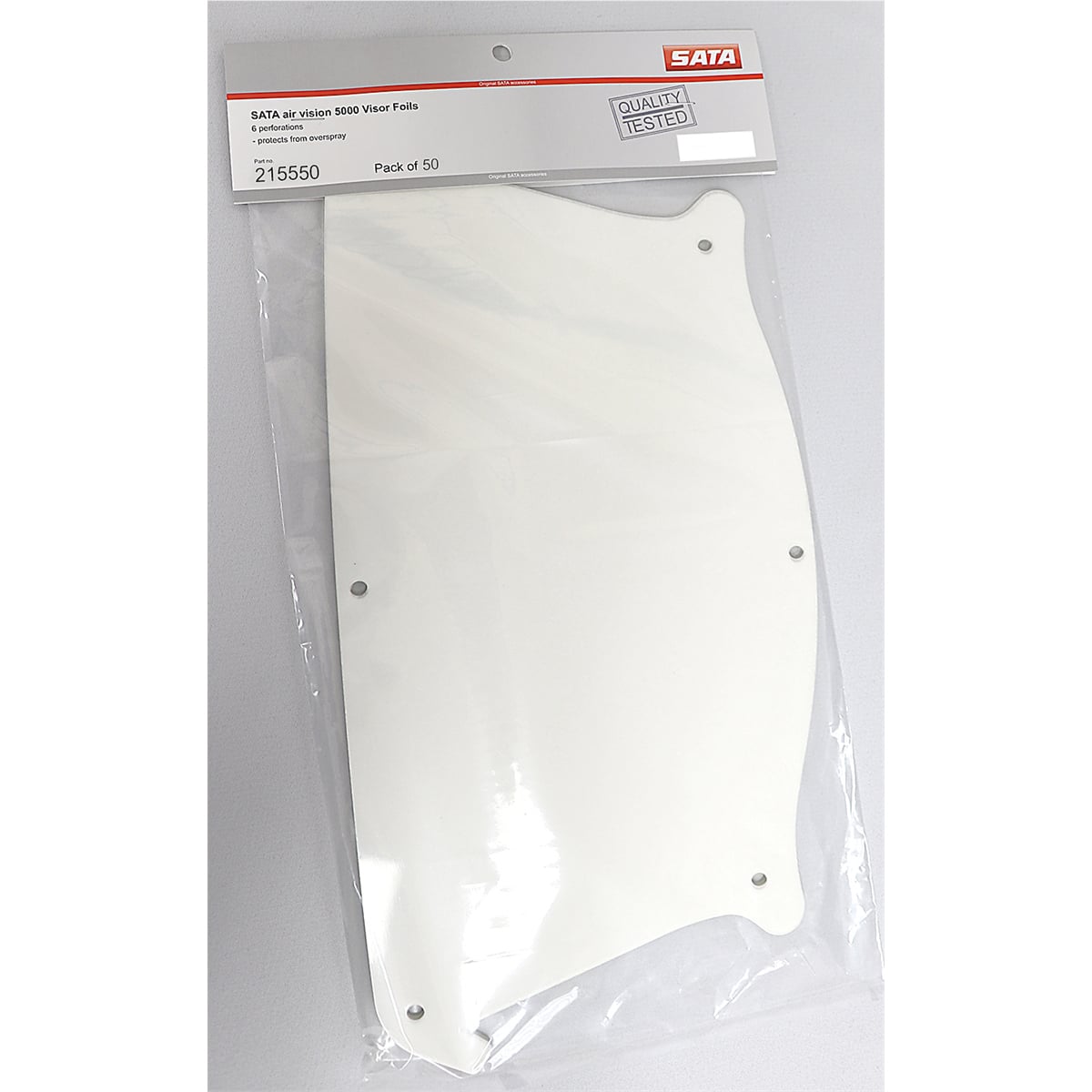 SAT215550 5000 Series Visor Foils for Air Vision - Pack of 50