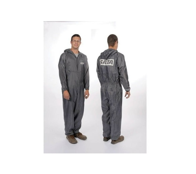 SAT520054G Paint Suit with Pocket, Gray - Medium