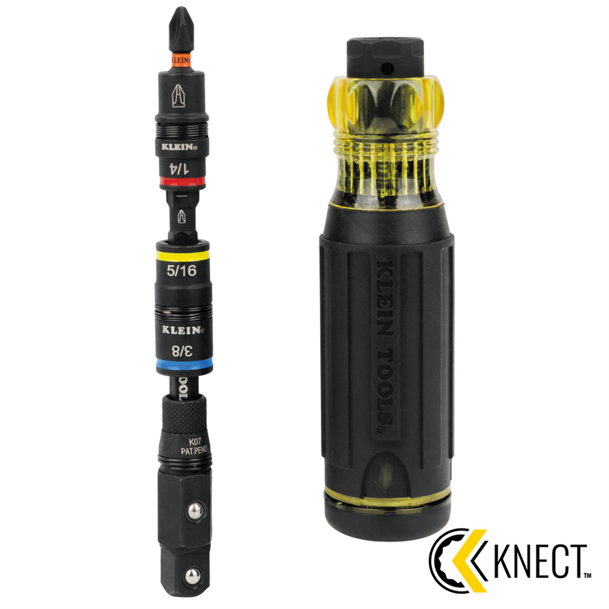 KLE32517HD Knect 17-in-1 Impact-Rated Hybrid Screwdriver & Nut Driver