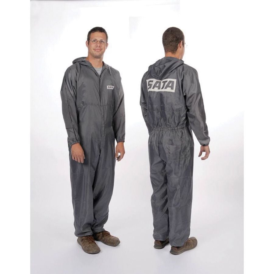 SAT520056G Paint Suit with Pocket, Gray - Large