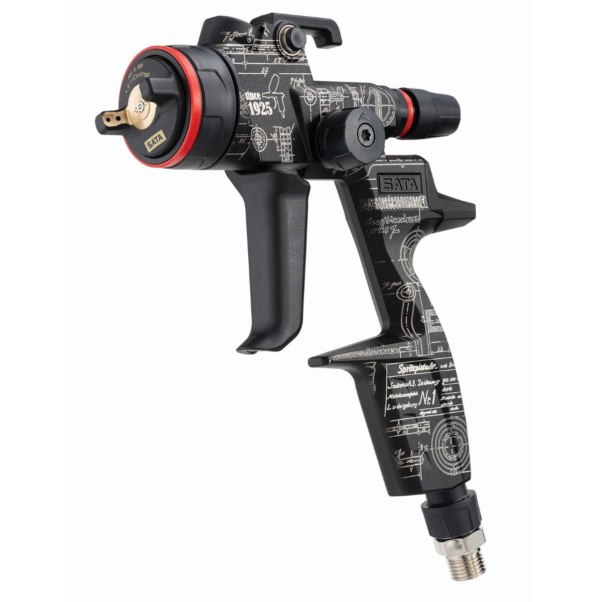 SAT1240548 100 Years Jet x HVLP 1.3O Digital Ready Speed Spray Gun