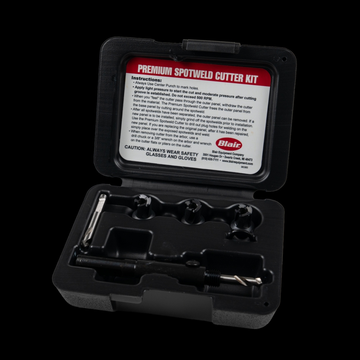 BLR11096KX Spotweld Karbon x Skip Proof Cutter Kit
