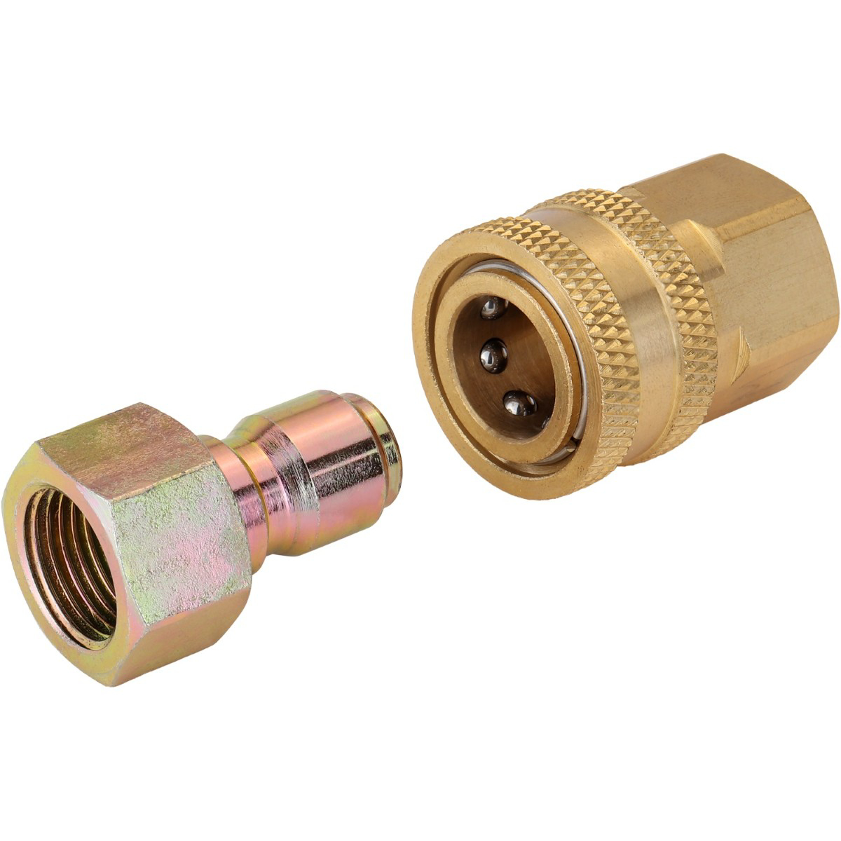 Milton MILPWA002 0.38 in. Pressure Washer Quick Connect Set