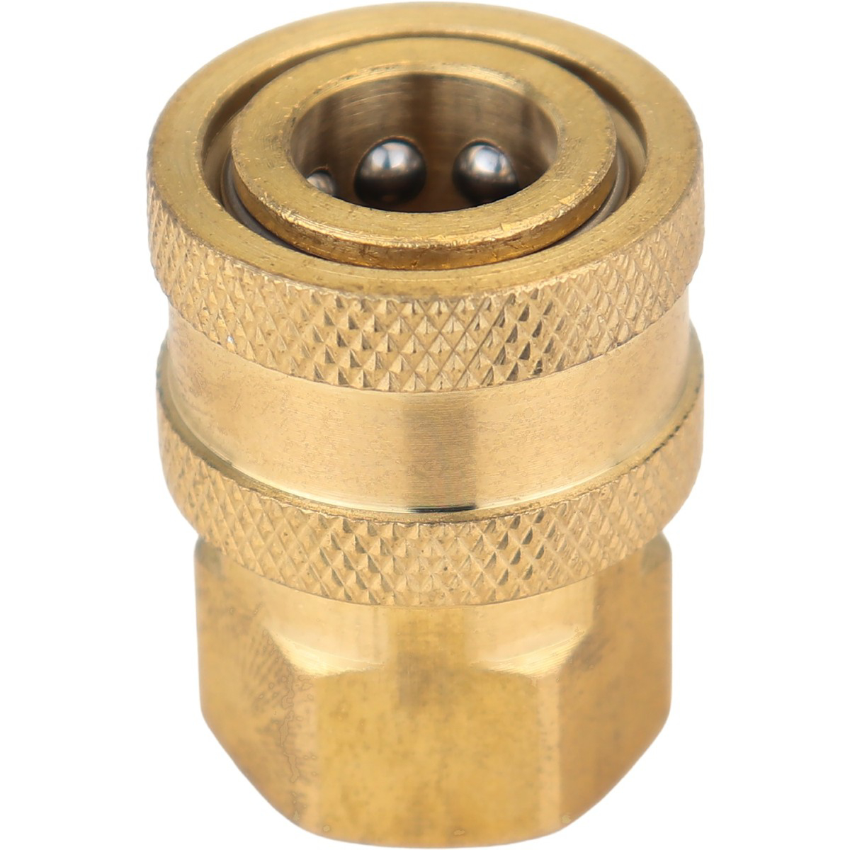Milton MILPWA003 0.25 in. Female Straight-Thru Quick Coupler