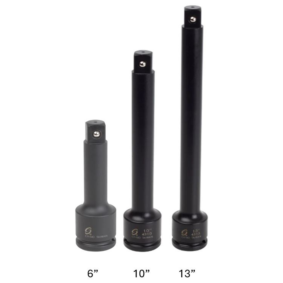 Sunex SUN4330 0.75 in. Drive Impact Extension Set - 3 Piece