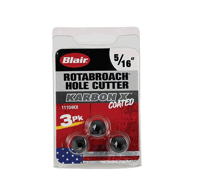 BLR11104KX 3.18 in. Karbon x Rotabroach Cutters - Pack of 3