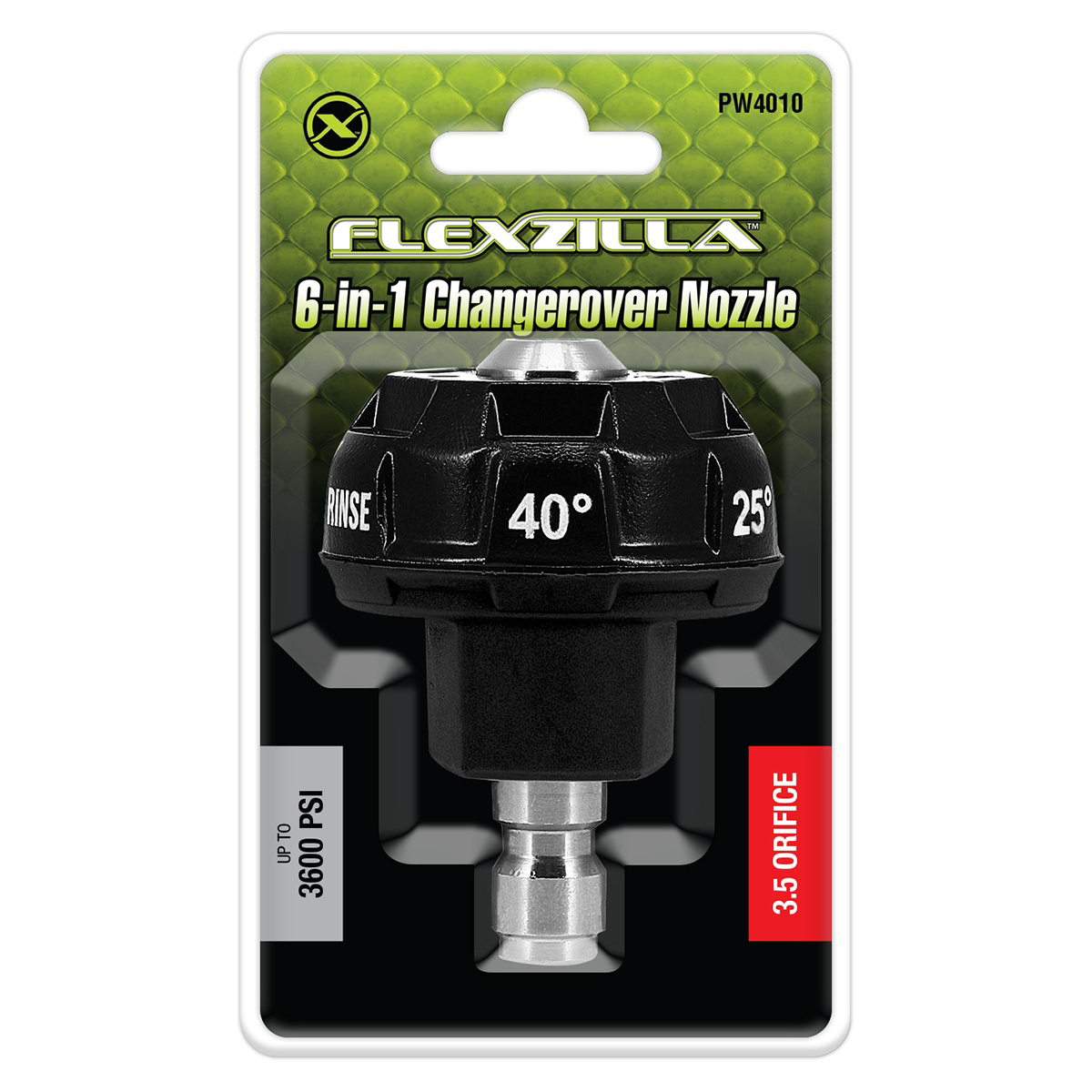 LEGPW4010 0.25 in. Quick-Connect 6-in-1 Changeover Nozzle