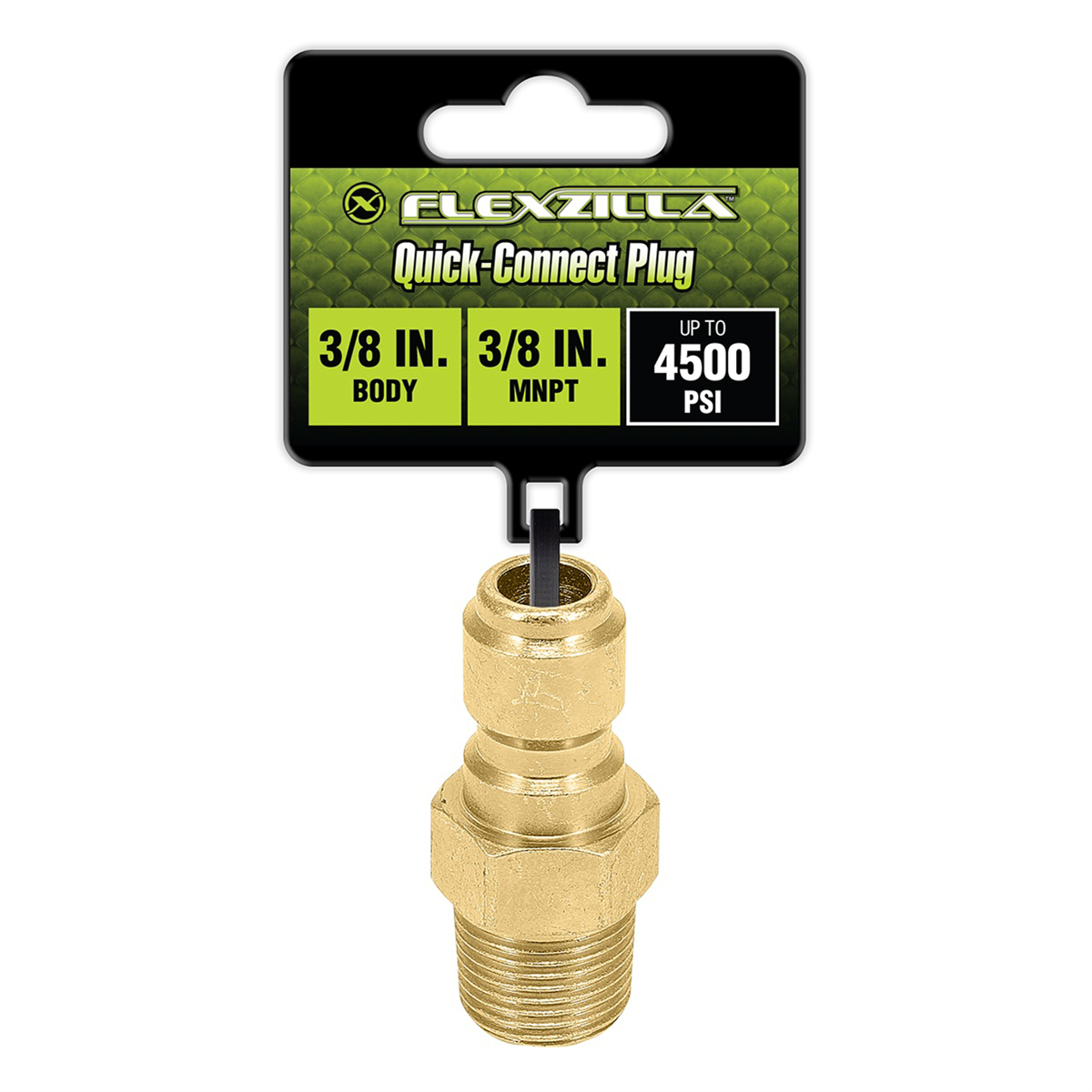 LEGPW3591 0.38 in. Body x 0.38 in. MNPT Steel Quick-Connect Plug