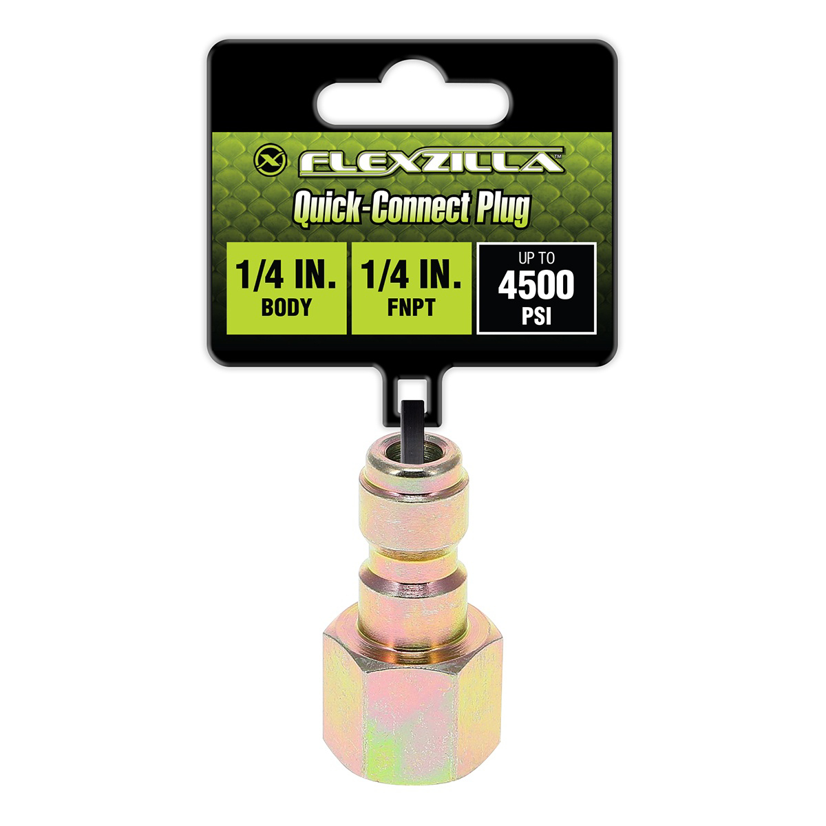 LEGPW3570 0.25 in. Body x 0.25 in. FNPT Steel Quick-Connect Plug