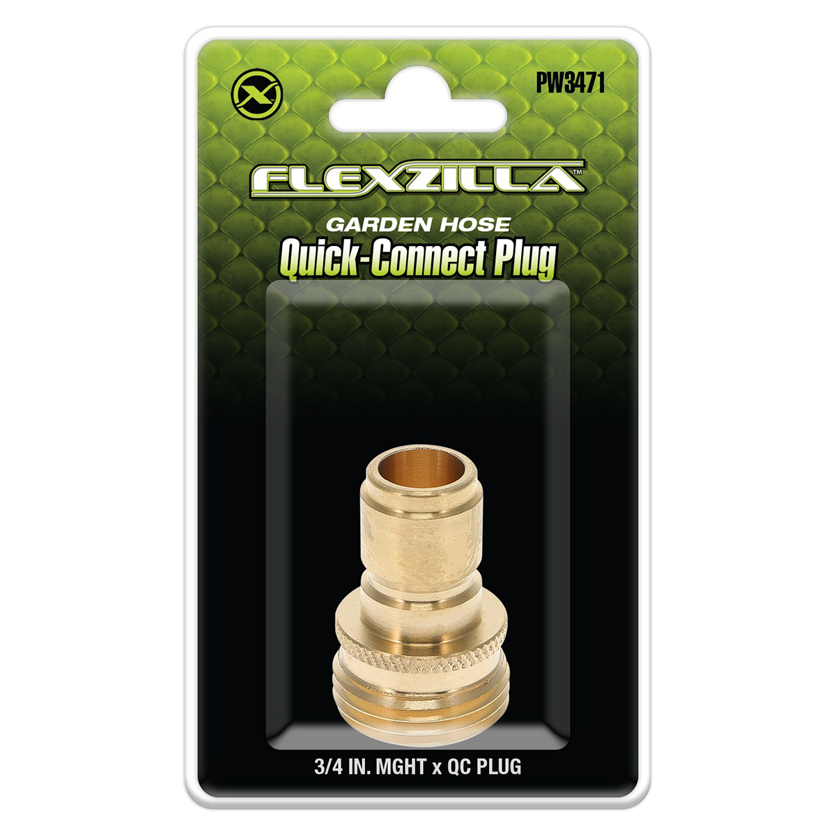 LEGPW3471 0.75 in. MGHT Brass Quick-Connect Plug