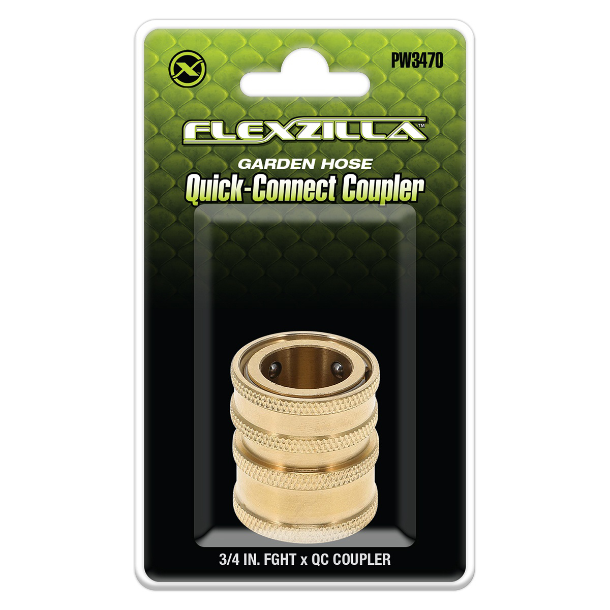LEGPW3470 0.75 in. FGHT Brass Quick-Connect Coupler