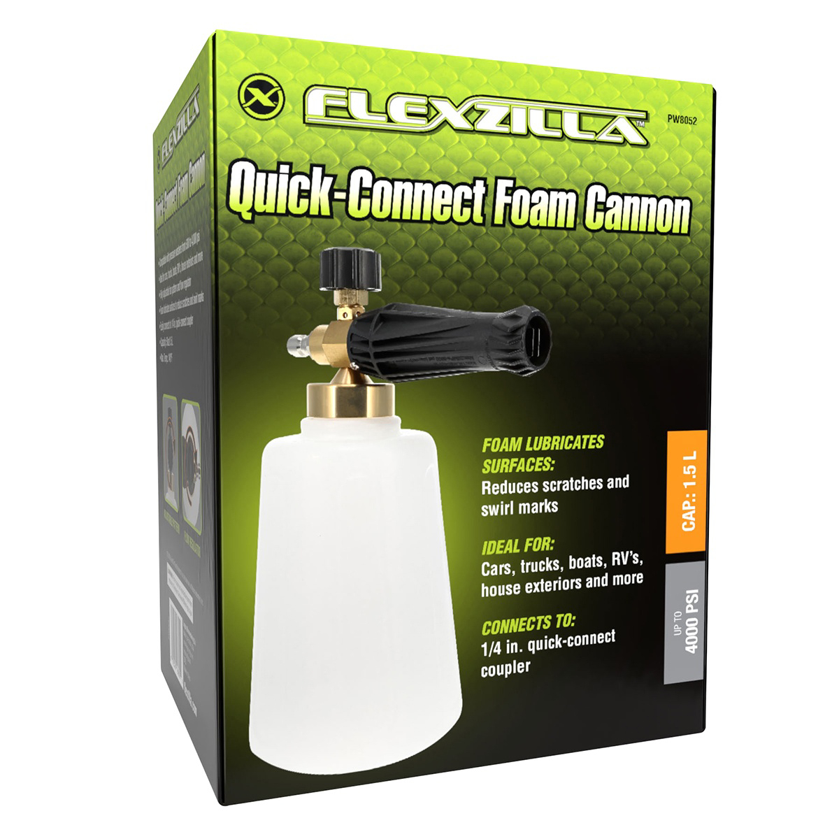 LEGPW8052 Quick-Connect Foam Cannon, 0.25 in.