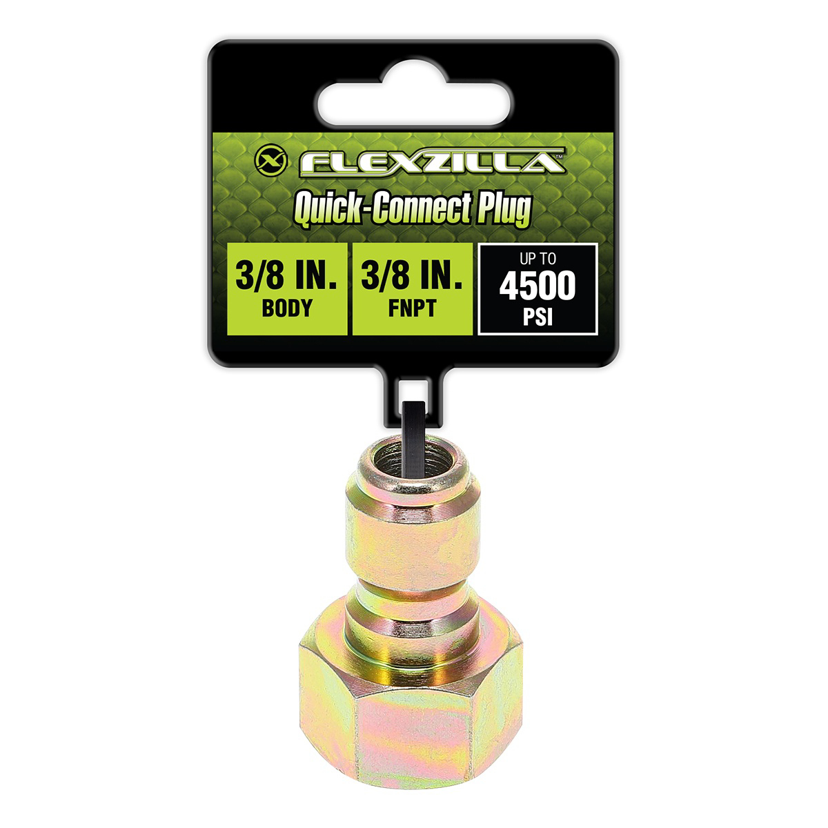 LEGPW3590 0.38 in. Body x 0.38 in. FNPT Steel Quick-Connect Plug