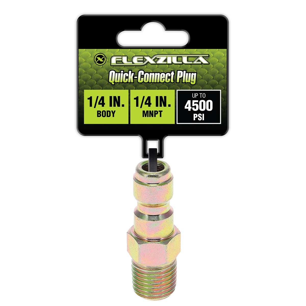 LEGPW3571 0.25 in. Body x 0.25 in. MNPT Steel Quick-Connect Plug