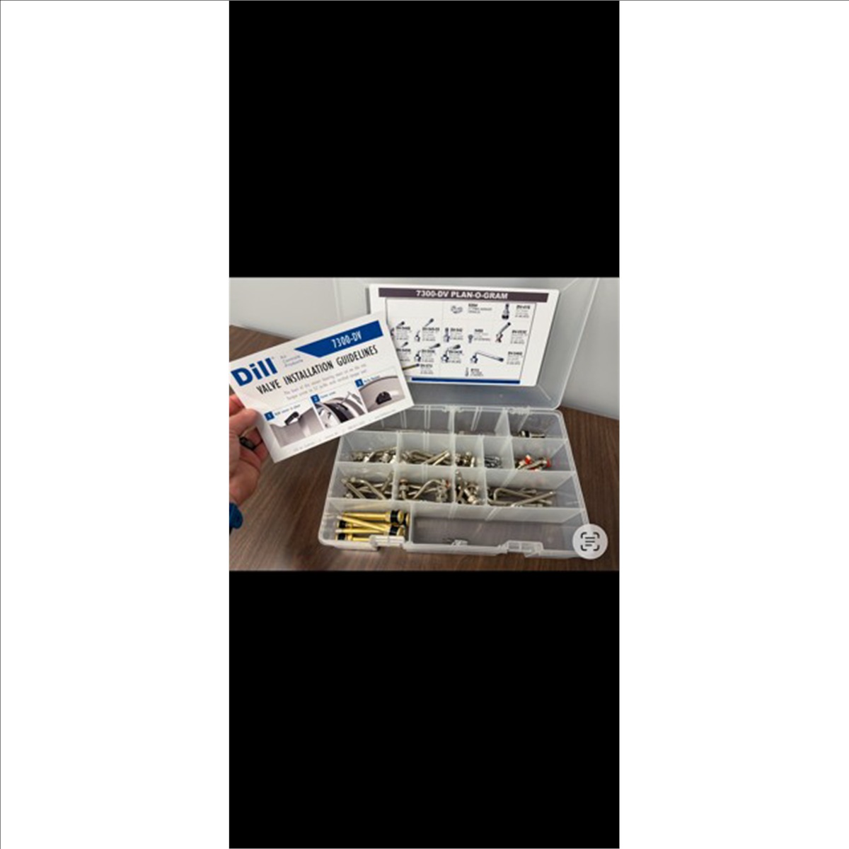 DIL7300-DV Commercial TPMS Valve Kit