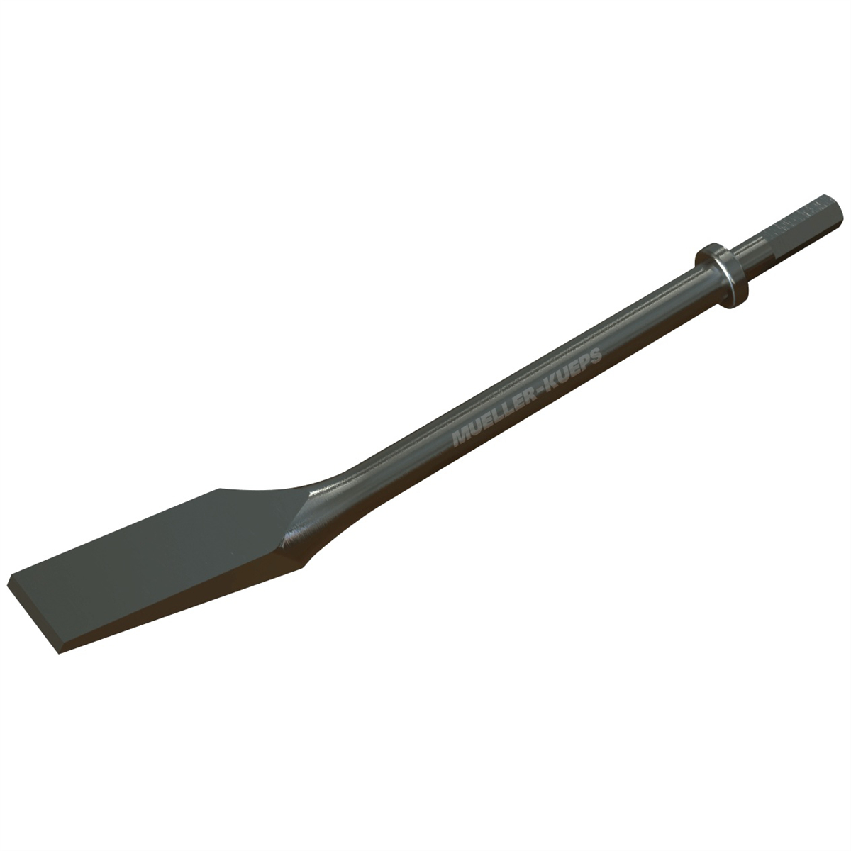 MLKEQ-290317 Vibro Impact XL Flat Chisel, 15 deg Bent, 350 mm