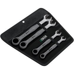 Wera Tools 05073290001 Joker Metric Ratcheting Combination Wrench Set, 4 Piece -  WERA TOOLS LLC