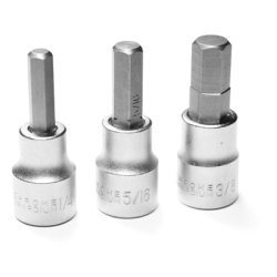 W1336 3 Piece 0.37 in. Drive Brake Caliper Bit
