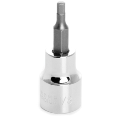 Performance Tool W38874 3/8" Drive Hex Bit Socket, 1/8"