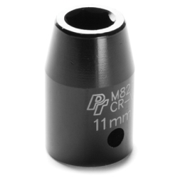 Performance Tool M821 1/2 Dr. 6-Point Impact Socket, 11mm
