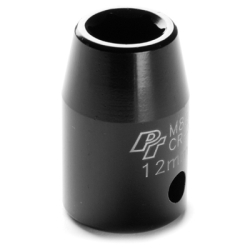 M822 0.5 in. Drive 6 Point Standard Impact Socket, 12 mm