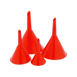 Performance Tool 1144 4-Piece Funnel, Plastic