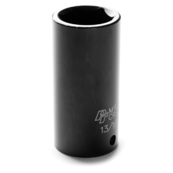 M939 0.37 in. Drive 6 Point Deep Impact Socket, 0.81 in.