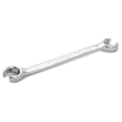 Fully Polished Chrome Flare Nut Wrench - 15 x 17 mm - 7.75 in. - Durable Design