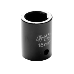Performance Tool M828 1/2 Dr 18mm 6Point Impact Socket, 1 Pack