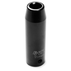 Performance Tool M861 1/2 Drive 6pt Impact Socket, 11mm