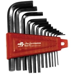 W1391 12 Piece SAE Key Set with Holder