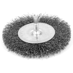 W1215 4 in. Coarse Flat Wire Wheel