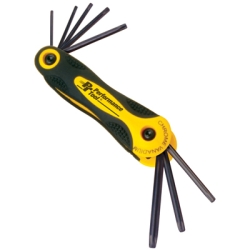 W80284 Star Folding Hex Key Set, 8 Piece