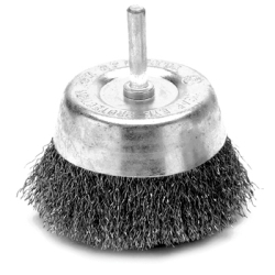 W1213 3 in. Fine Wire Cup Brush, 0.25 in. Shank