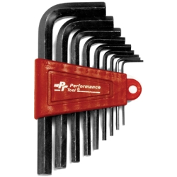 W1392 9 Piece Metric Key with Holder
