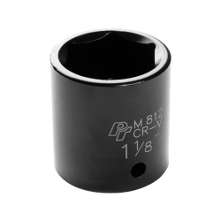 Performance Tool M812 1/2 Dr. 1-1/8 6-Point Impact Socket