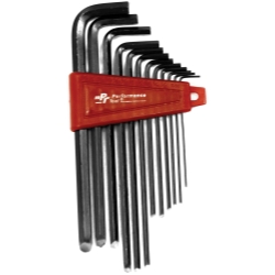 W1393 12 Piece SAE Long Key Set with Holder
