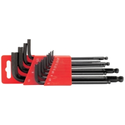 1901 Ball End Metric Hex Key Set, 13 Piece