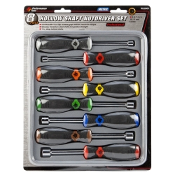 W30901 Pro Style Metric Nutdriver, 8 Piece