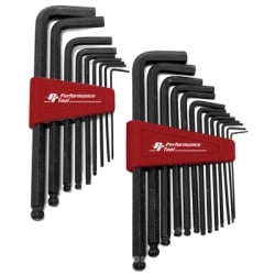 Wilmar 22-Piece SAE/Metric Ball End Hex Key Set