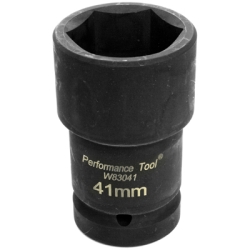 W83041 1 in. Drive Budd Wheel Socket, 41 mm