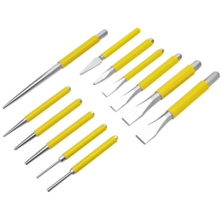 Performance Tool 12-Piece Chisel & Punch Set (W751)