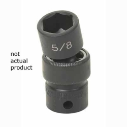 Grey Pneumatic 3/8" Drive x 22mm Standard Universal Socket (1022UM)
