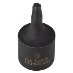 Sunex SUN1820S2 0.25 in. Drive T15 Internal Star Socket