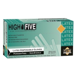 Picture of Micro Flex MFXL562 High Five Powder-Free Industrial Grade Latex Gloves - Medium
