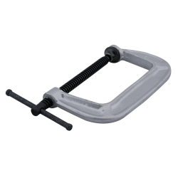 41406 C-Clamp - Blue - 2.75 in. Throat Depth - 0-4 in. Opening - Heavy-Duty Design